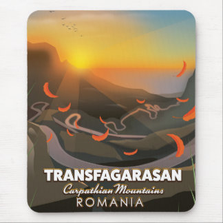 Alfombrilla De Ratón Transfagarasan, montañas de los Cárpatos, Rumania 