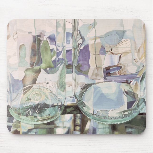 Alfombrilla De Ratón Transparencia verde (Frente)