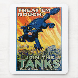 Alfombrilla De Ratón Trátalos Rough - Únete a los tanques
