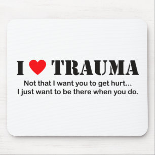 Alfombrilla De Ratón Trauma del ♥ I