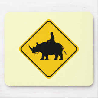 Alfombrilla De Ratón Travesía del jinete de Rhinohback