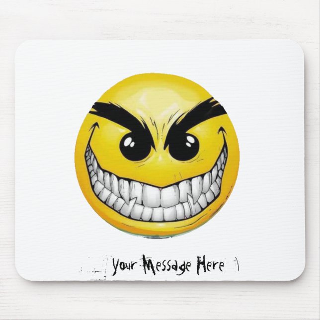 Alfombrilla De Ratón travieso (Frente)