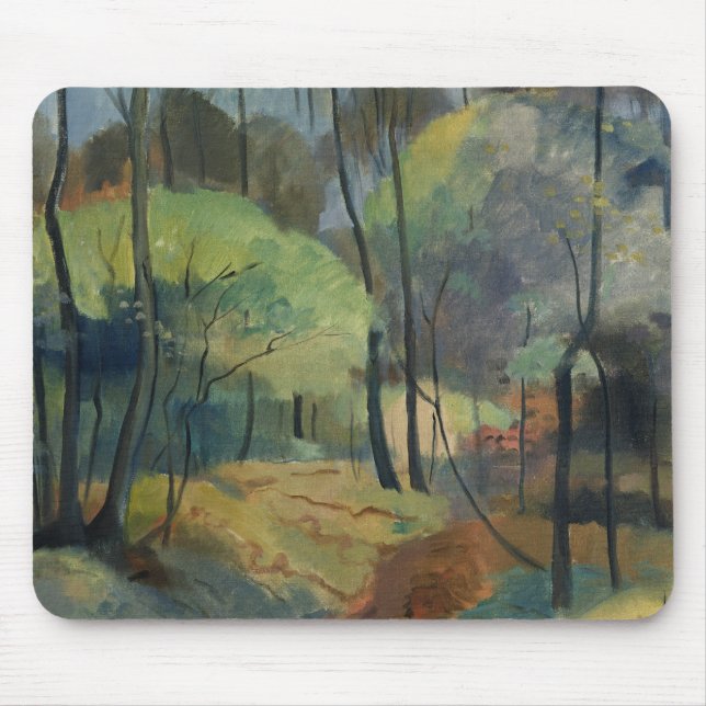 Alfombrilla De Ratón Trayectoria de bosque, 1920 (Frente)