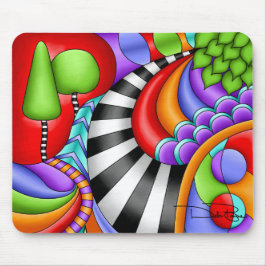 Alfombrilla De Ratón Trayectoria forestal