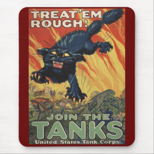 Alfombrilla De Ratón Treat Em Rough-1918
