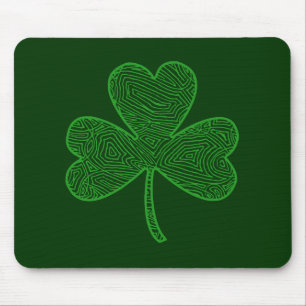 Alfombrilla De Ratón Trébol Mousepad
