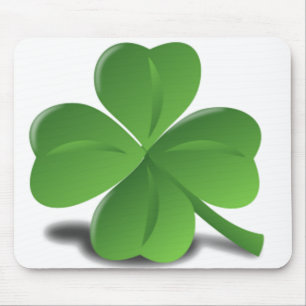 Alfombrilla De Ratón Trébol Mousepad del trébol del día de St Patric