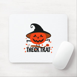 Alfombrilla De Ratón Treck Trat Pumpkin Sonriente