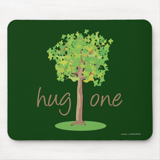Alfombrilla De Ratón Tree Hugger (Frente)