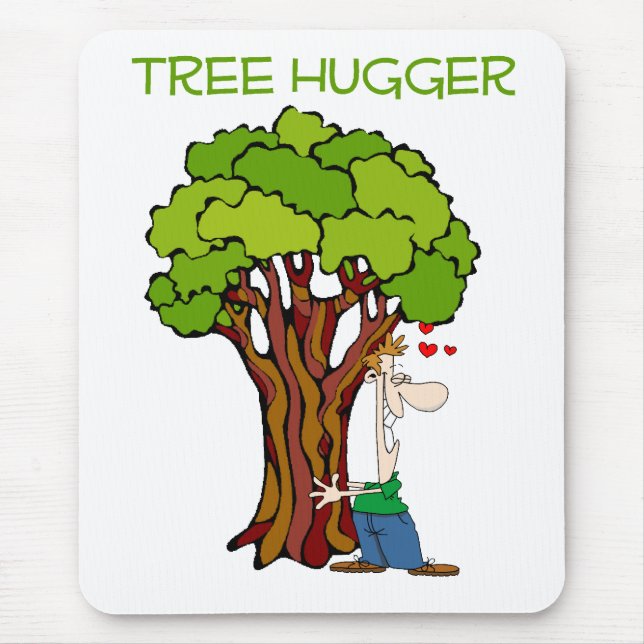 Alfombrilla De Ratón Tree Hugger - Guy (Frente)