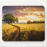 Alfombrilla De Ratón Tree on meadow<br><div class="desc">Tree on meadow mouse pad</div>