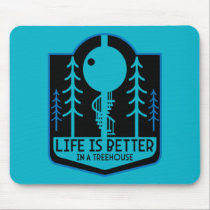 Alfombrilla De Ratón Treehouse Homes