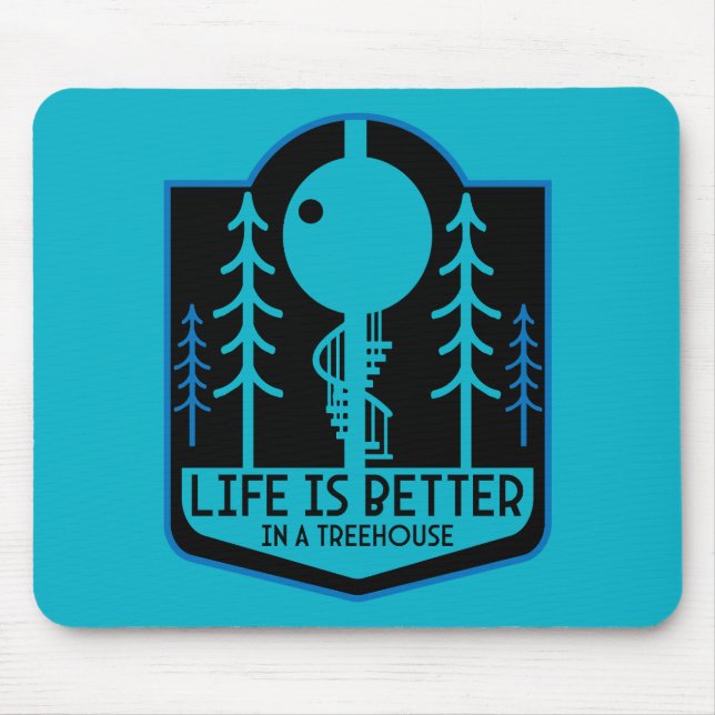 Alfombrilla De Ratón Treehouse Homes (Frente)