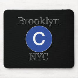 Alfombrilla De Ratón Tren C de Brooklyn