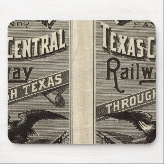 Alfombrilla De Ratón Tren Central de Houston y Texas a través de Texas 