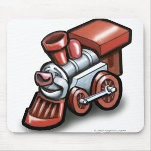 Alfombrilla De Ratón Tren de juguete