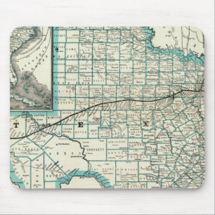 Alfombrilla De Ratón Tren del Pacífico de Texas