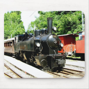 Alfombrilla De Ratón Tren en el museo del ferrocarril de Chamby