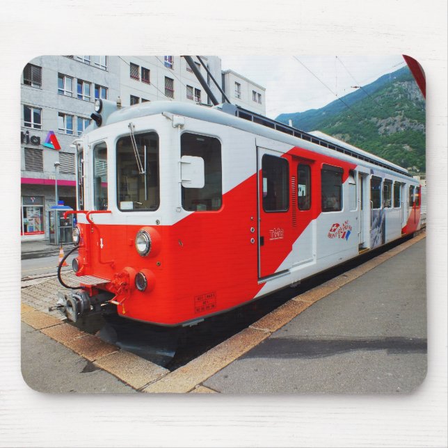Alfombrilla De Ratón Tren expreso de Mont Blanc (Frente)