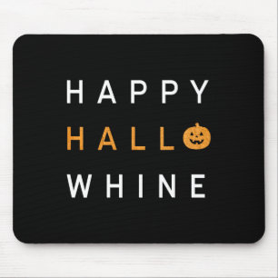 Alfombrilla De Ratón Trendy Halloween Happy Hello Whine