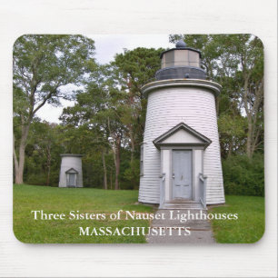 Alfombrilla De Ratón Tres hermanas de Nauset iluminan Mousepad