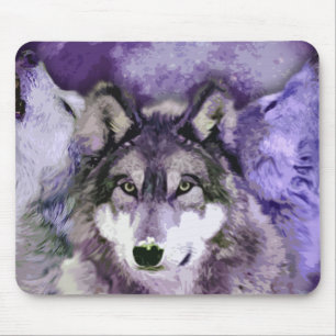 Alfombrilla De Ratón Tres lobos