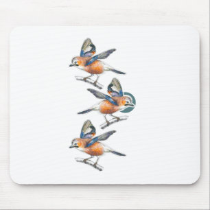 Alfombrilla De Ratón Tres pájaros