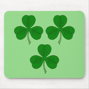 Alfombrilla De Ratón Tres Shamrock