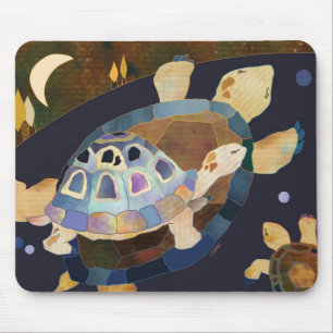 Alfombrilla De Ratón Tres tortugas