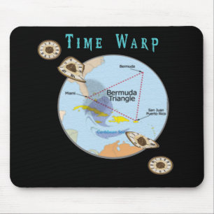 Alfombrilla De Ratón Triángulo de las Bermudas