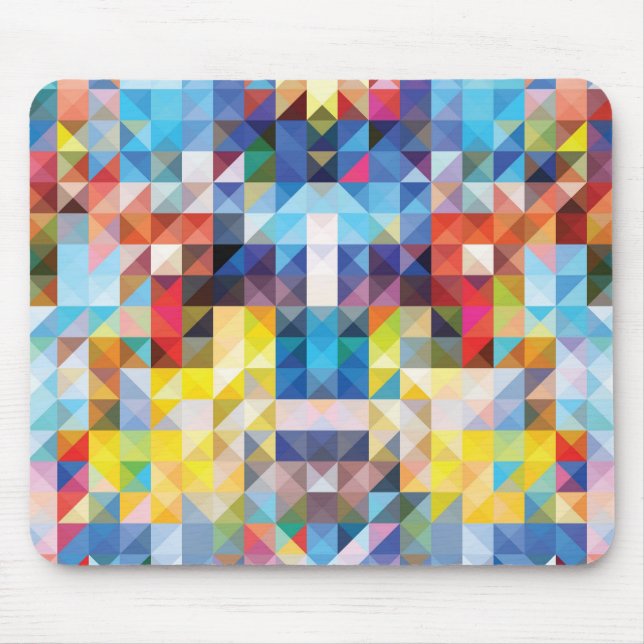 Alfombrilla De Ratón Triángulo Geo Mousepad (Frente)