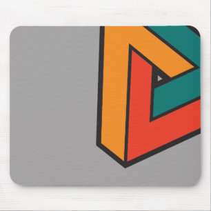 Alfombrilla De Ratón Triángulo Mousepad