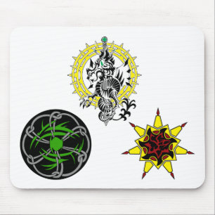 Alfombrilla De Ratón Triángulo Mousepad