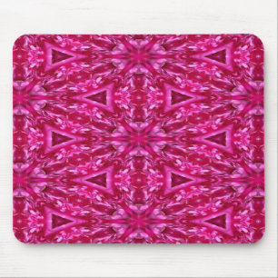 Alfombrilla De Ratón Triángulos rosados calientes