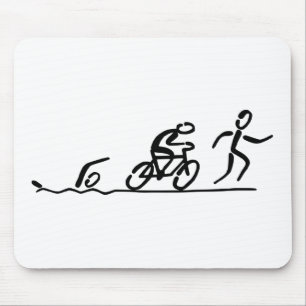 Alfombrilla De Ratón Triatlón