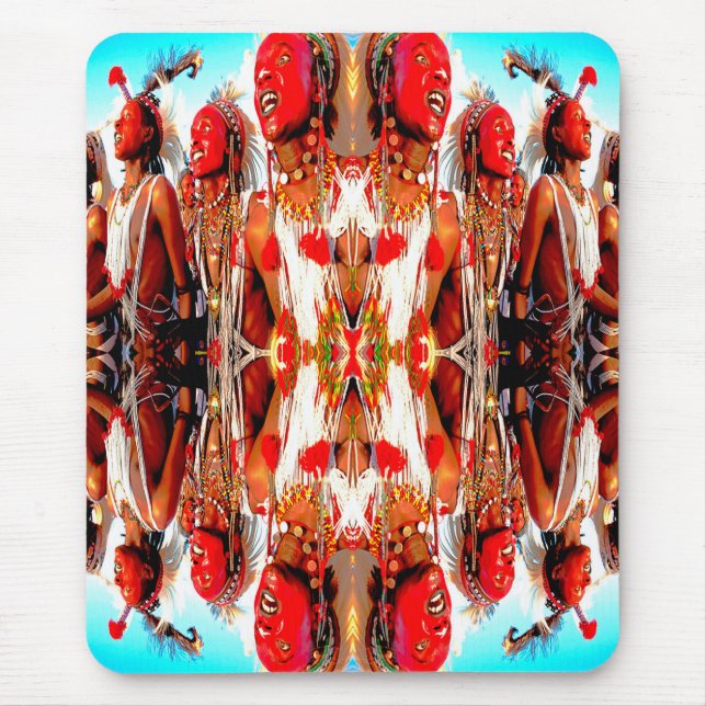 Alfombrilla De Ratón Tribal Dance (Frente)