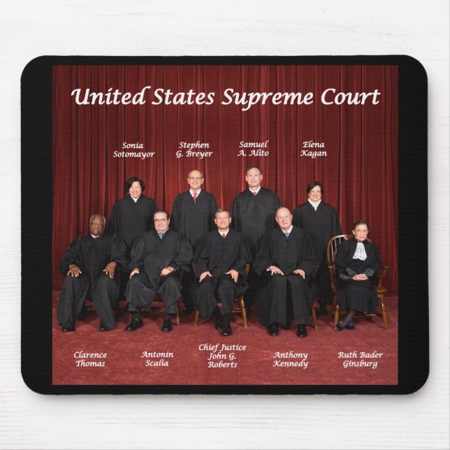Alfombrilla De Ratón Tribunal Supremo de los Estados Unidos (Frente)