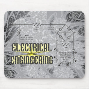 Alfombrilla De Ratón Tributo a la ingeniería eléctrica