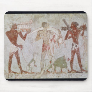 Alfombrilla De Ratón Tributos que llevan de Kushites del oro