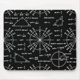 Alfombrilla De Ratón Trig y triángulos