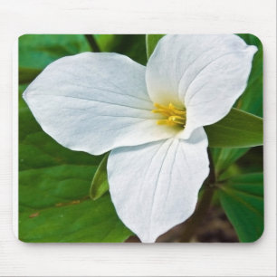 Alfombrilla De Ratón Trillium de primavera
