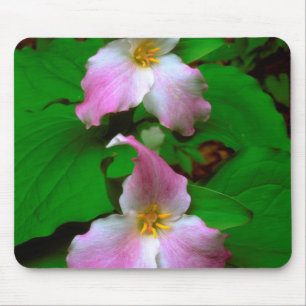 Alfombrilla De Ratón Trillium Flor Silvestre