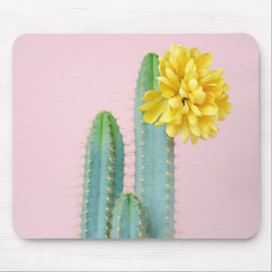 Alfombrilla De Ratón Trío azul del cactus