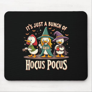 Alfombrilla De Ratón Trío de patos lindos brujería Hocus Pocus Hallowee
