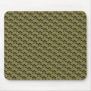 Alfombrilla De Ratón Triple espiral trisquela Celta Caqui Beige
