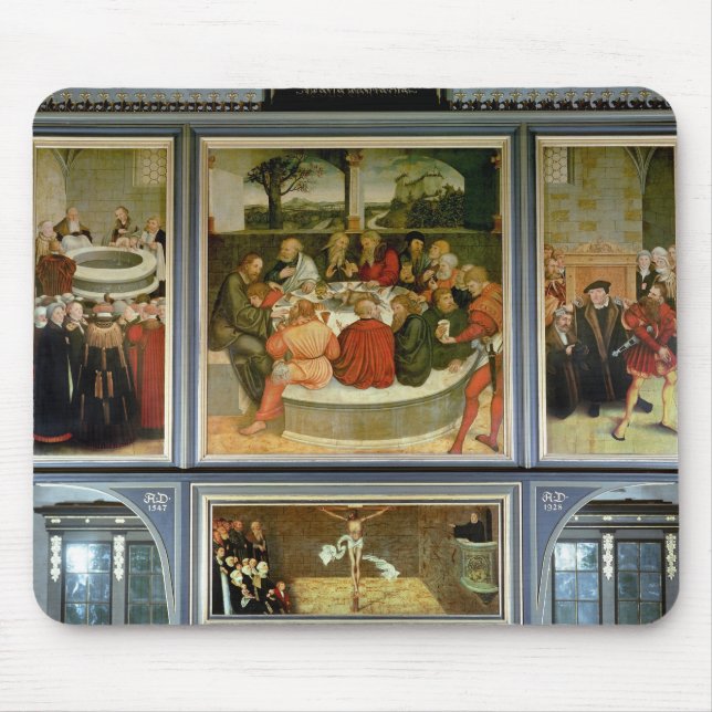 Alfombrilla De Ratón Tríptico (Frente)