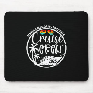 Alfombrilla De Ratón Tripulación de crucero 2025 creando recuerdos junt