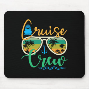 Alfombrilla De Ratón Tripulación de crucero 2025 vacaciones familiares 