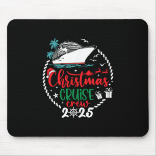 Alfombrilla De Ratón Tripulación de crucero de Navidad 2025 pijamas fam