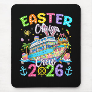 Alfombrilla De Ratón Tripulación de crucero de Pascua 2026 Vacaciones f